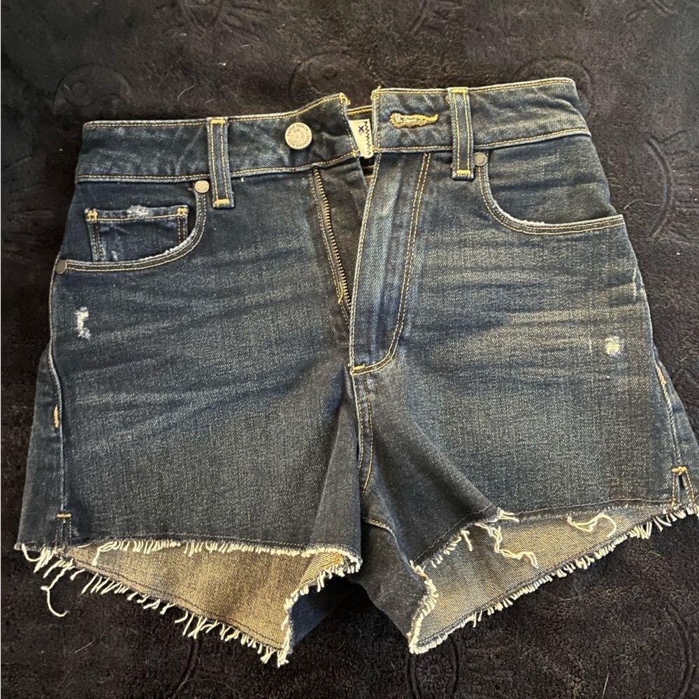 PAIGE Dark Blue Denim Jeans